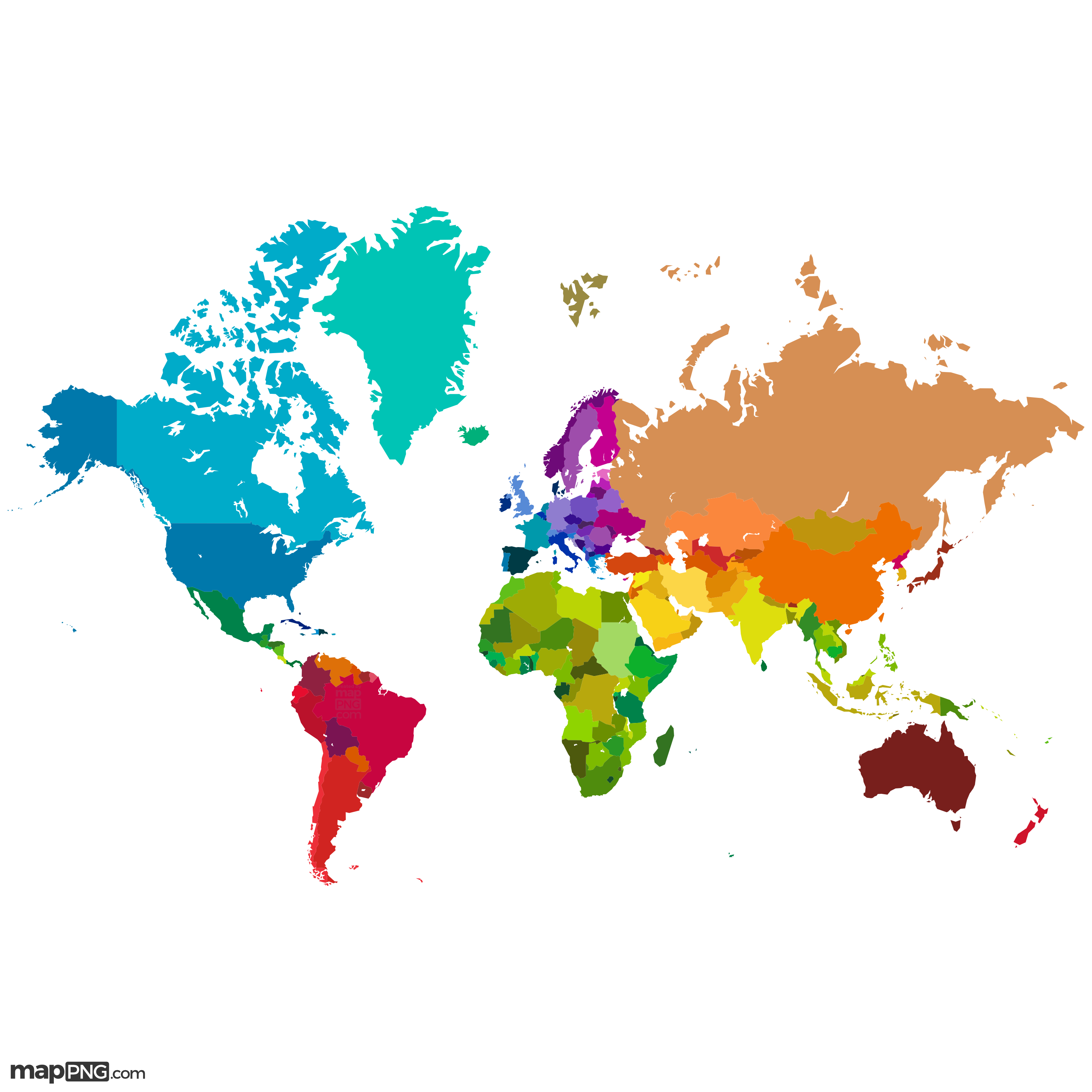 2021 07 03216high Detail Color World Map 